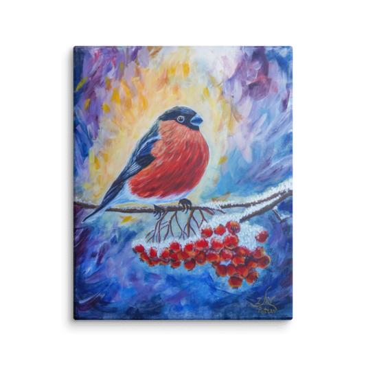 Winter Fire (Original Painting)